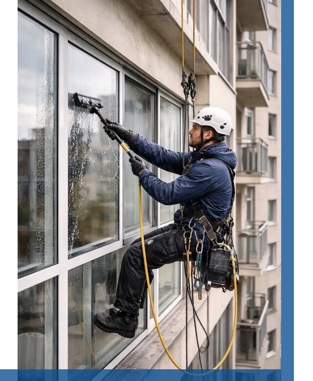 Мойка балконного остекления в Устях-Куте от 3604 р. | ВЫСОТНИК-Утк