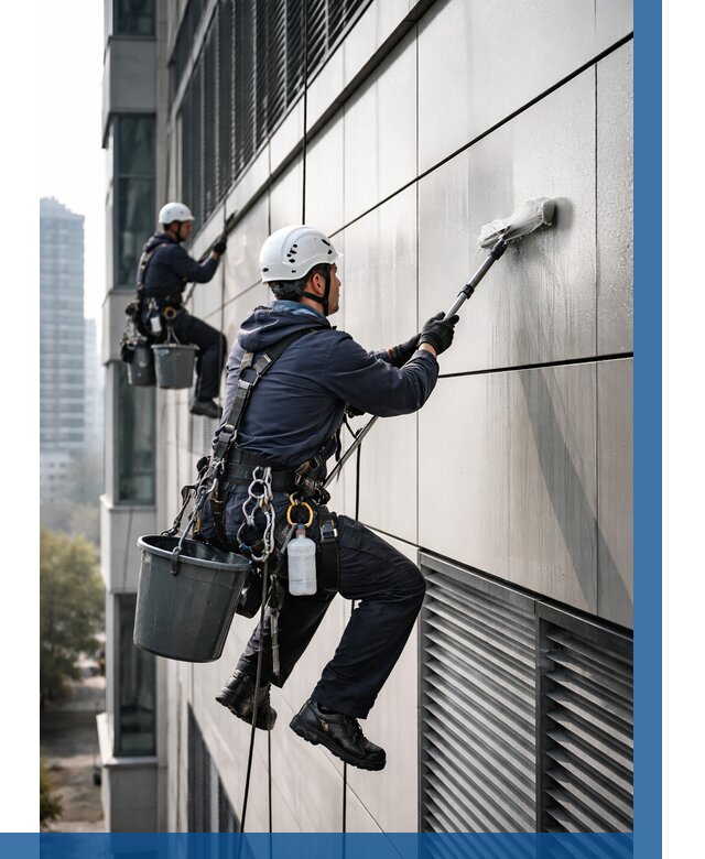 Мойка вентилируемого фасада в Устях-Куте от 257 р. | ВЫСОТНИК-Утк