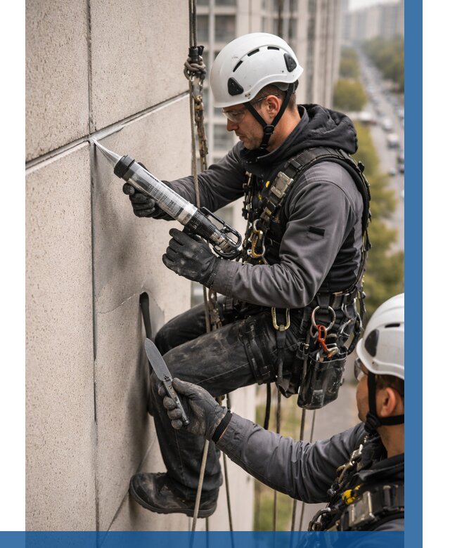 Первичная герметизация швов в Устях-Куте от 618 р. | ВЫСОТНИК-Утк