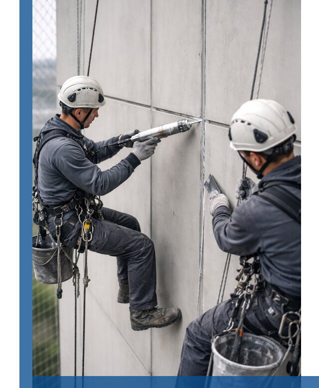 Первичная герметизация швов фасадов и кровель в Устях-Куте