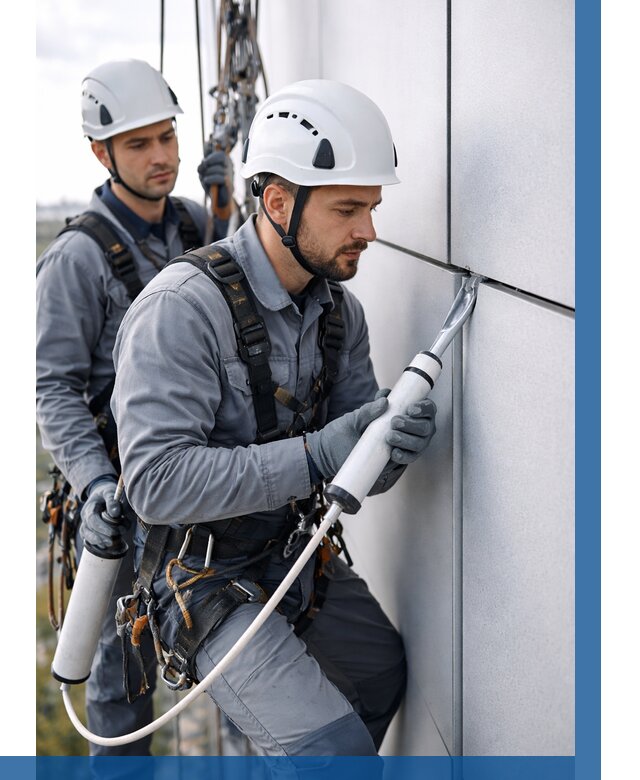 Герметизация швов вилатермом в Устях-Куте от 618 р. | ВЫСОТНИК-Утк