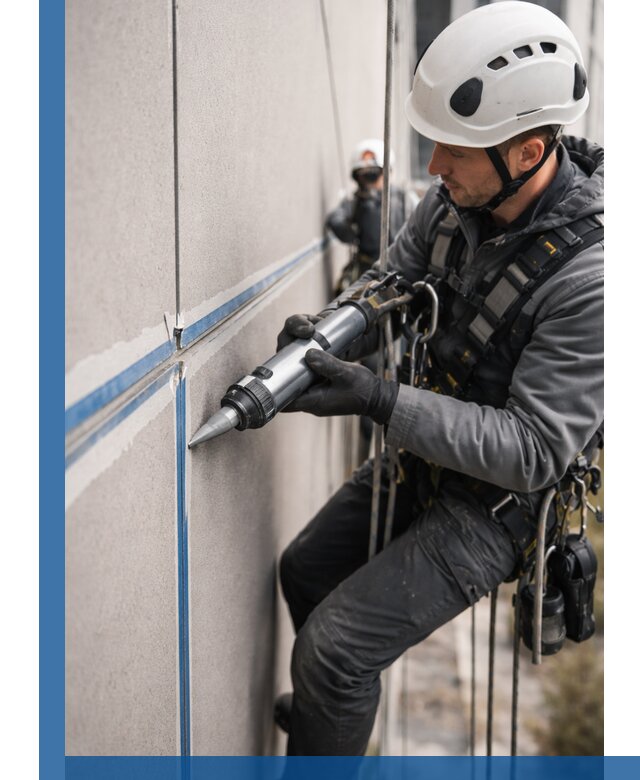 Герметизация стыков фасадных панелей в Устях-Куте качественно и быстро