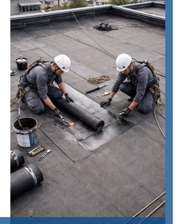 Ремонт мягкой кровли под ключ в Устях-Куте от 721 р. | ВЫСОТНИК-Утк