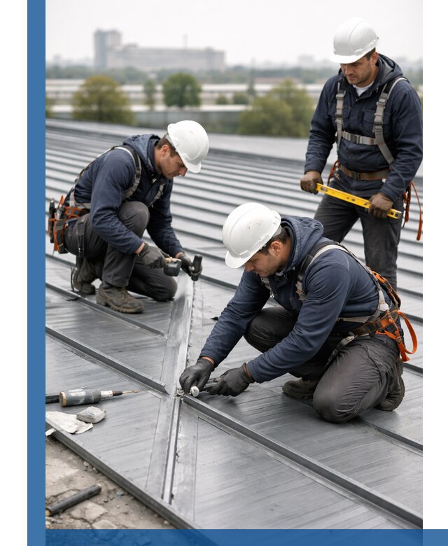 Ремонт фальцевой кровли в Устях-Куте срочно и качественно