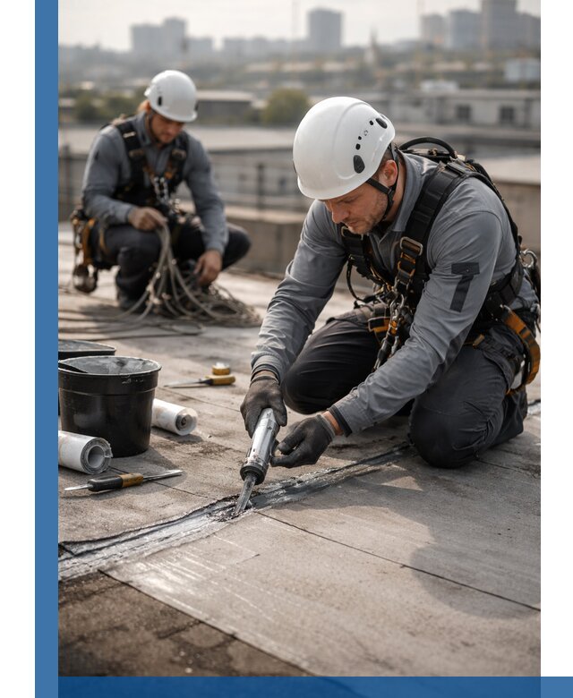 Аварийное и капитальное устранение протечек кровли в Устях-Куте