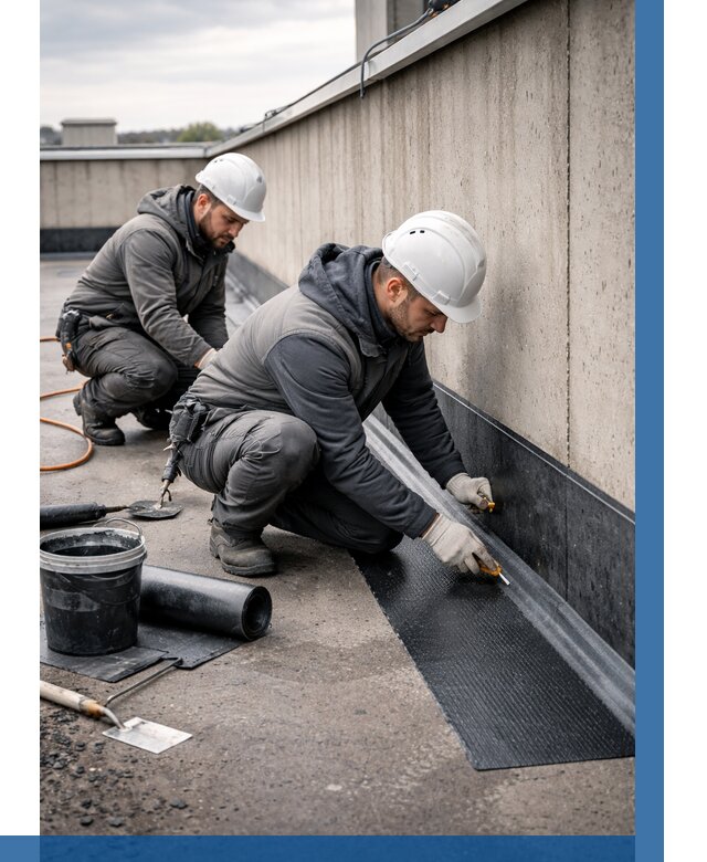 Гидроизоляция примыканий на кровле в Устях-Куте от 927 р. | ВЫСОТНИК-Утк