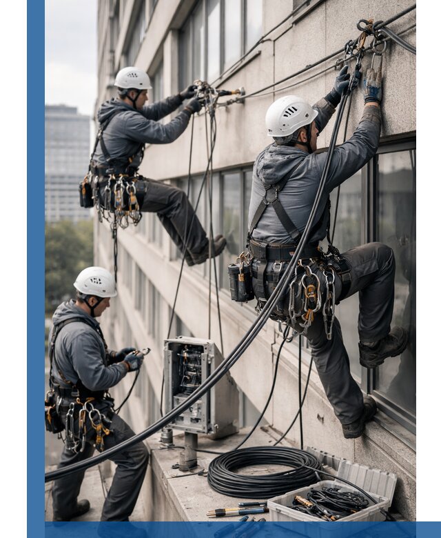 Прокладка оптоволоконного кабеля в Устях-Куте под ключ с тестированием