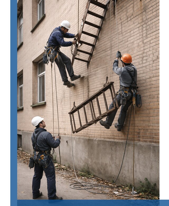 Демонтаж пожарной лестницы в Устях-Куте быстро и безопасно