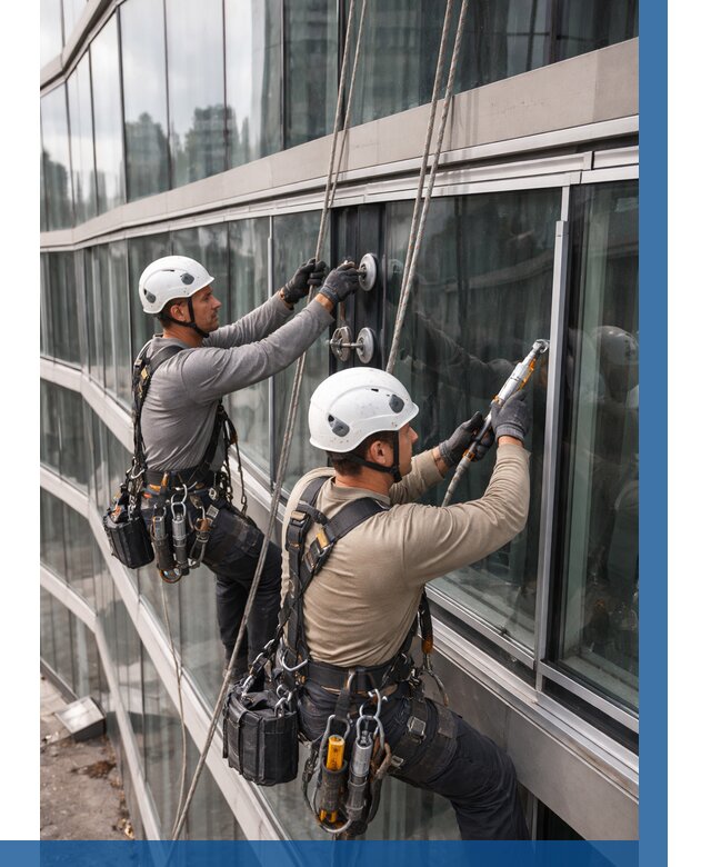 Радиусное остекление фасада в Устях-Куте от 12356 р. | ВЫСОТНИК-Утк