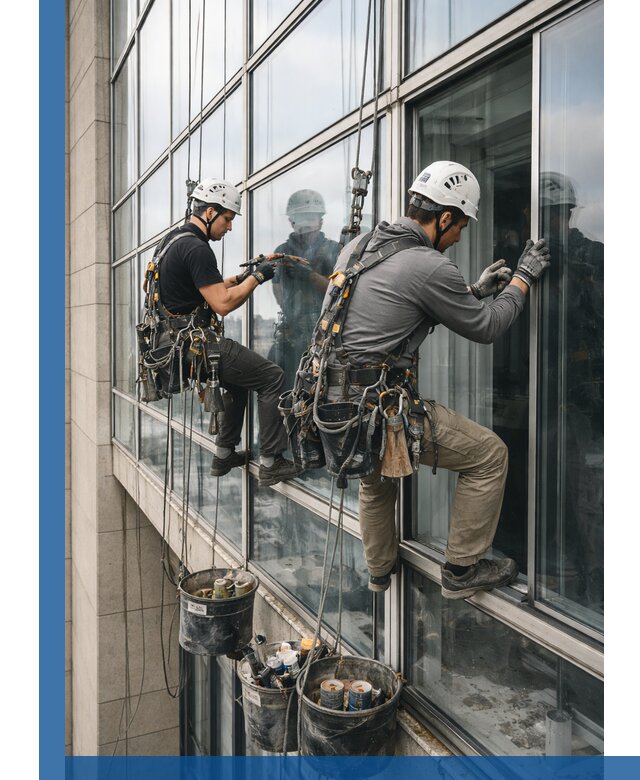 Ремонт витражных конструкций и фасадного остекления в Устях-Куте