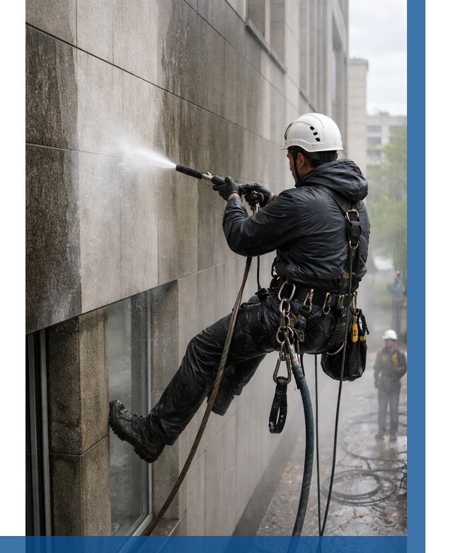 Гидроструйная очистка поверхностей в Устях-Куте от 875 р. | ВЫСОТНИК-Утк