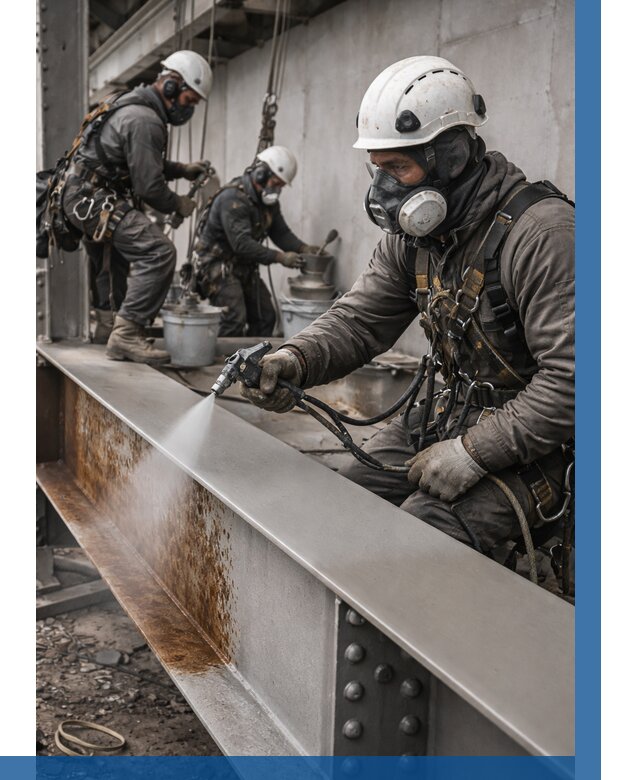 Антикоррозионная покраска металла в Устях-Куте от 721 р. | ВЫСОТНИК-Утк