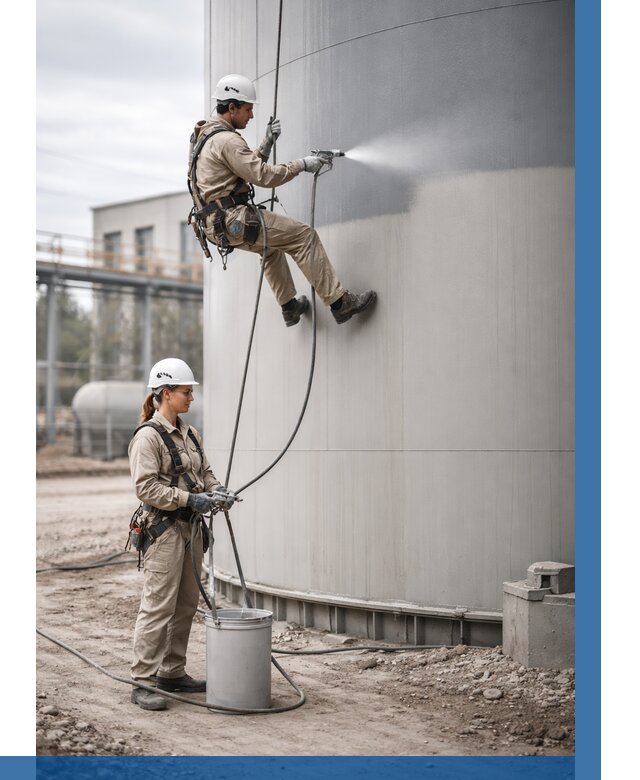 Покраска резервуаров в Устях-Куте от 1236 р. | ВЫСОТНИК-Утк — заказать