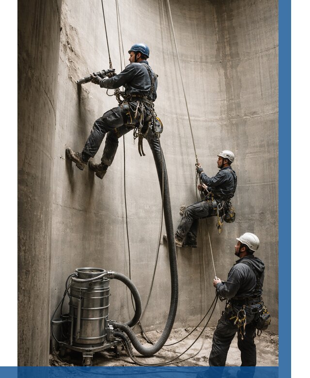 Зачистка силосов в Устях-Куте от 4634 р. Договор и смета ВЫСОТНИК-Утк