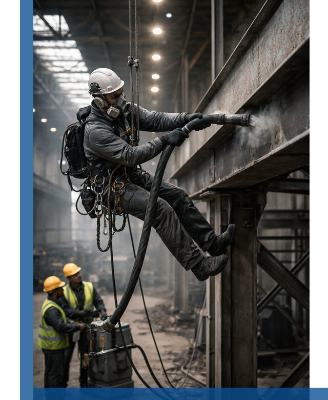 Обеспыливание конструкций в цехах промышленного производства в Устях-Куте