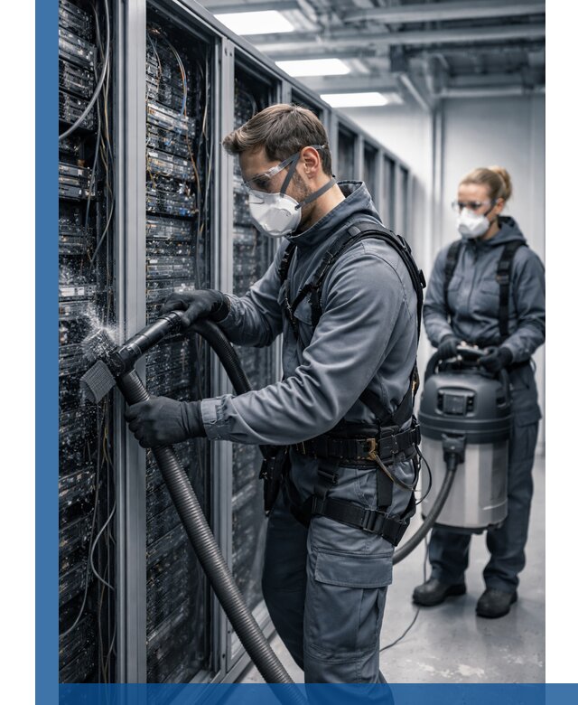 Обеспыливание серверной комнаты в Устях-Куте, профессиональная очистка