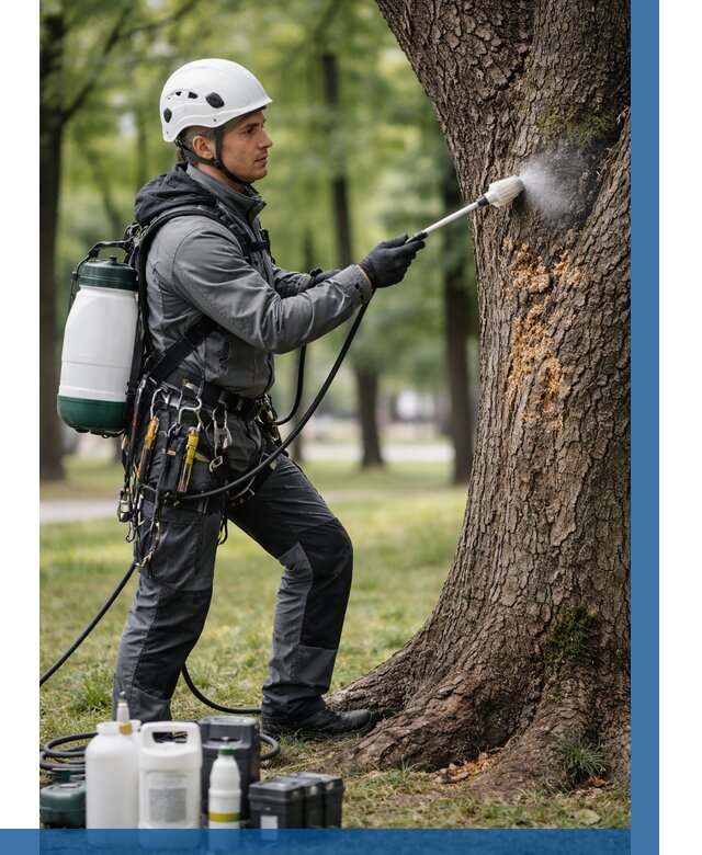 Обработка деревьев от вредителей в Устях-Куте от 4634 р. | ВЫСОТНИК-Утк