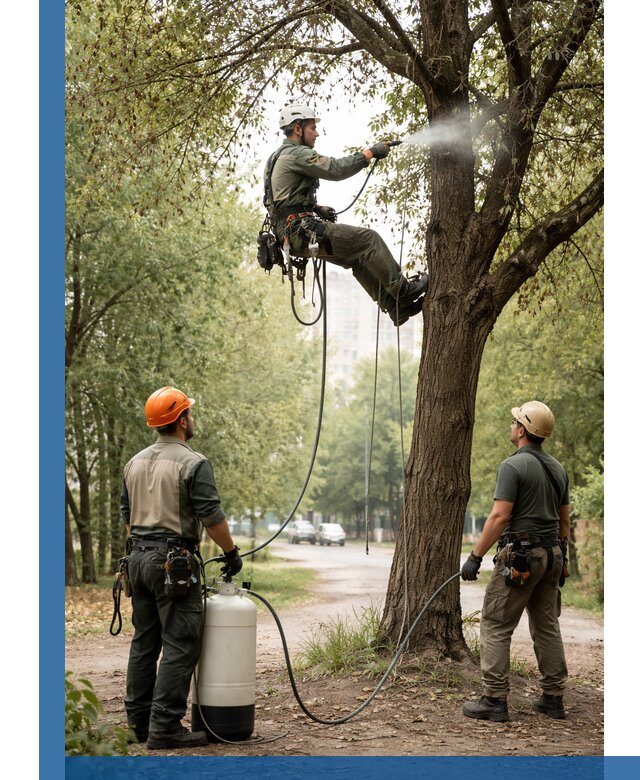 Обработка деревьев от вредителей в Устях-Куте профессиональная защита