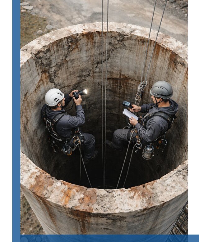 Обследование дымовой трубы: диагностика и оценка состояния в Устях-Куте